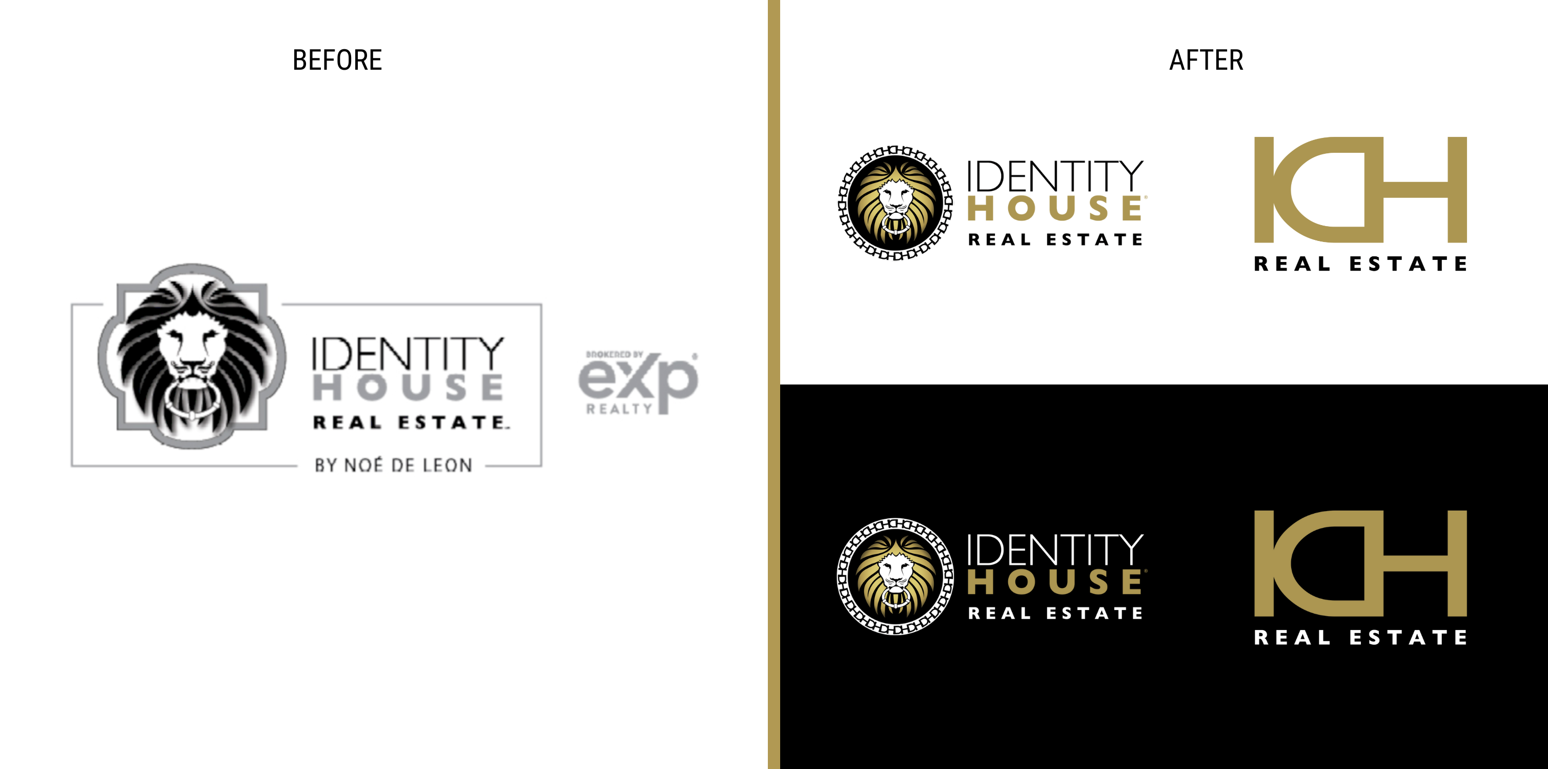 Identity House Remastered logos